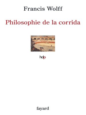 cover image of Philosophie de la corrida